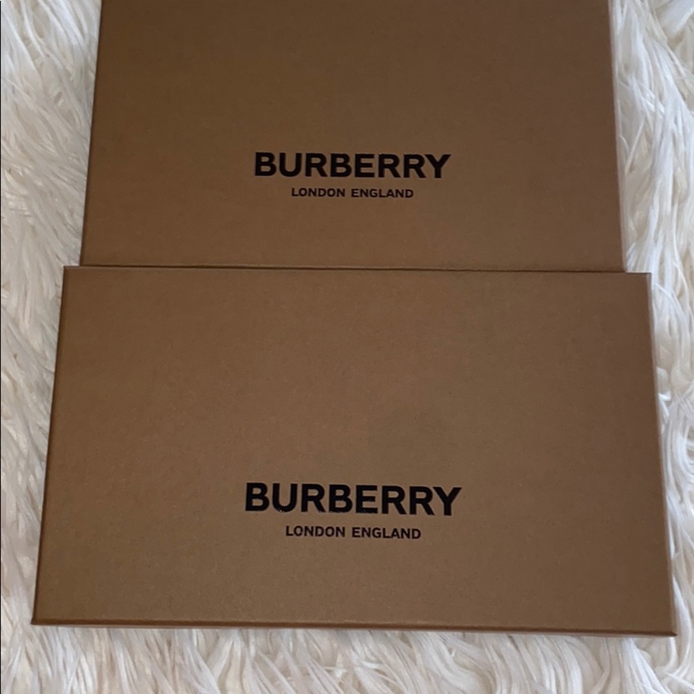 Two Authentic Burberry boxes